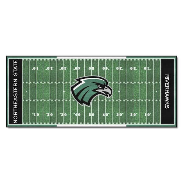 Fanmats  Northeastern State Riverhawks Football Mat