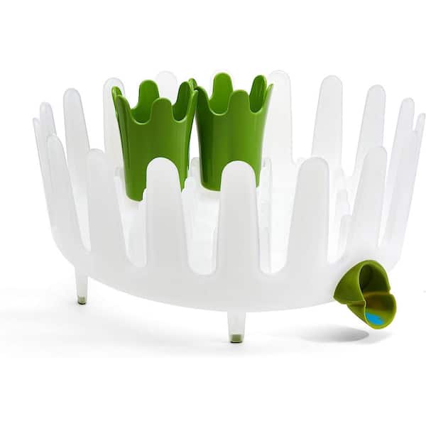 Adrinfly Modern Design Plastic Dishwasher Safe Countertop Dish Rack