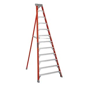 12 ft. Fiberglass Tripod Step Ladder (16 in. Reach) , ANSI, Type IA, 300 lbs. Load Capacity