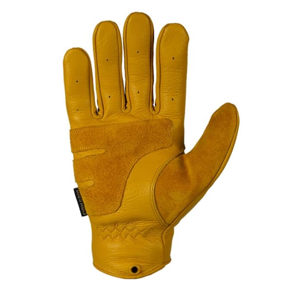 Husky Medium Grain Cowhide Water Resistant Leather Work Glove