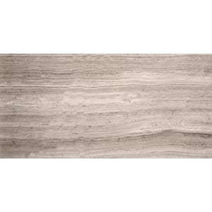 Limestone Gray Honed 12.01 in. x 24.02 in. Limestone Floor and Wall Tile (2.0 sq. ft.)