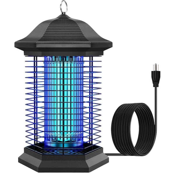Electric Mosquito Zappers Lamp Repellent with 5.5 ft. Cord, 2 Safety Protection Technology for Indoor and Outdoor