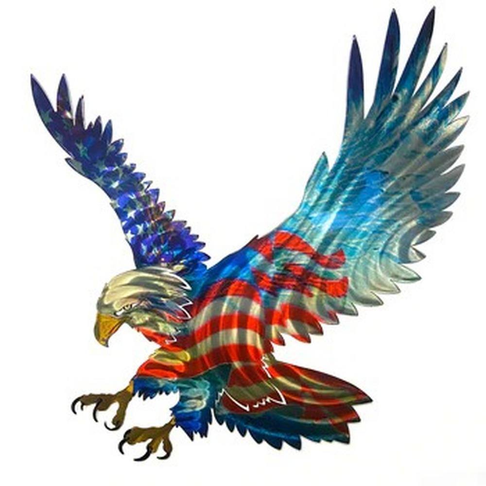 Independence Majestic Eagle Metal Wall Art
