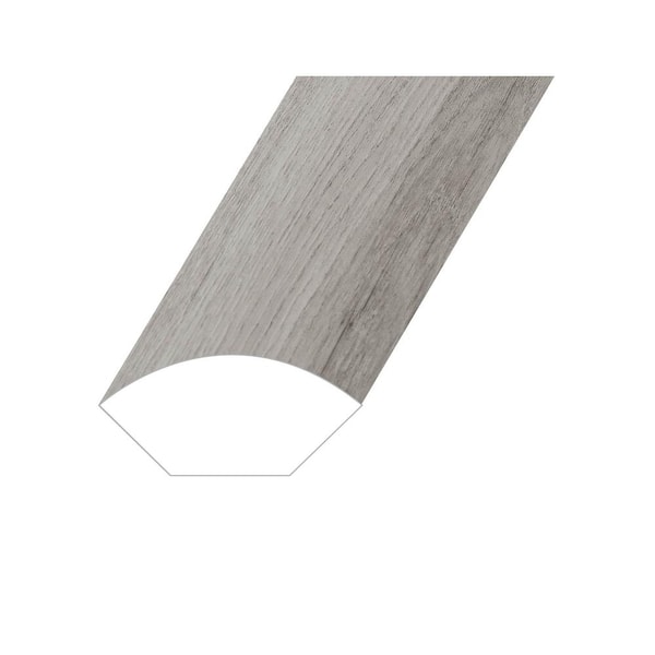 Montserrat Invicta Mystic Haze 0.6 in. Thick x 1 in. Wide x 94.5 in. Length Vinyl Quarter Round Molding