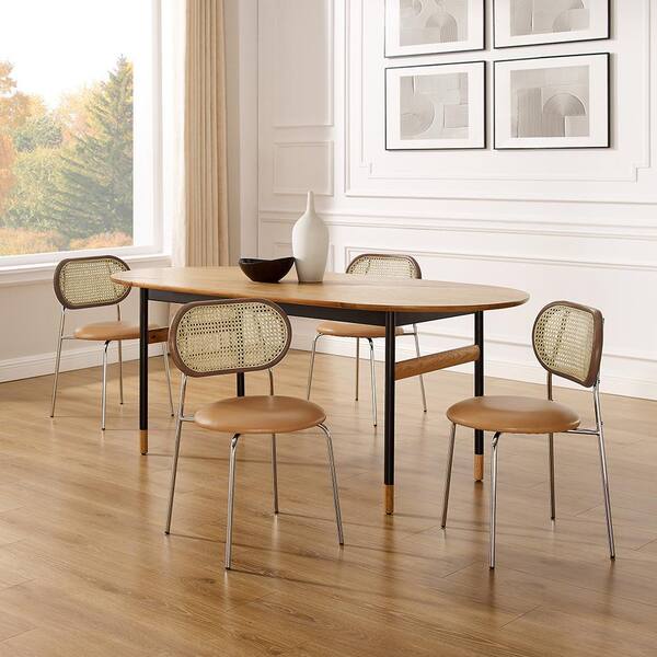 Leather modern dining online room chairs