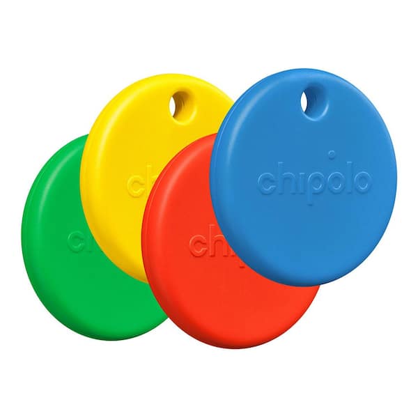 POP Device Tracking Tag in Red/Blue/Yellow/Green (4-Pack)