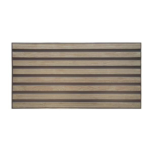 Falkirk Retro 3D VI 3-1/6 ft. x 1-3/5 ft. Yellow PVC Decorative Wall Paneling, Waterproof, Easy to Install, 10-Pack