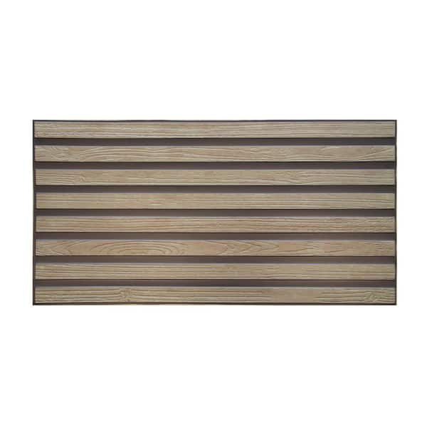 Falkirk Retro 3D VI 3-1/6 ft. x 1-3/5 ft. Yellow PVC Decorative Wall Paneling, Waterproof, Easy to Install