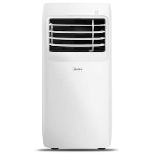 5,300 BTU Portable Air Conditioner Cools 175 Sq. Ft. with Dehumidifier, Fan and Remote Control in White