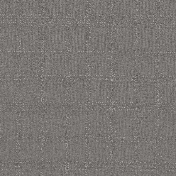 Lifeproof Harrington Color Castle Rock Gray - 42 oz. SD Polyester Pattern Installed Carpet