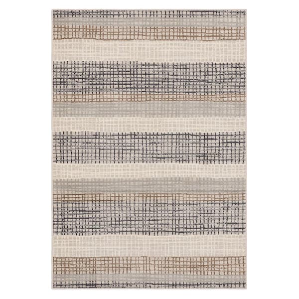 Mohawk Home Reed Multi 5 ft. 3 in. x 7 ft. 6 in. Modern Contemporary ...