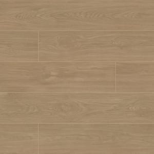 Whitehill Sandalwood 9 in. x 48 in. Matte Porcelain Wood Look Floor and Wall Tile (12 sq. ft./Case)