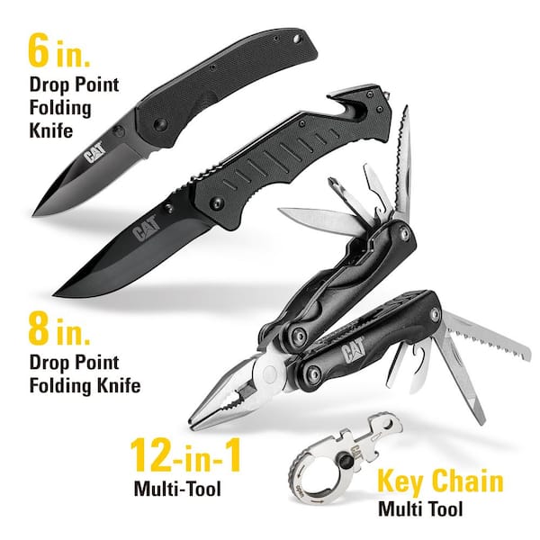 4 Pc Essential/Starter Knife Set Bundle