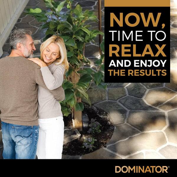 DOMINATOR 40 lbs. XL Polymeric Sand Midnight Black DPSXL40MB - The