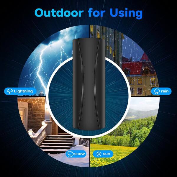 2200+ Miles Range Antenna For Smart TV, Digital TV Antenna Indoor/Ou