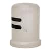 Westbrass Solid Brass Air Gap Cap Kit – 1-5/8” X 2-1/4”, Non-Skirted, Meets Plumbing Code For Dishwasher Safety