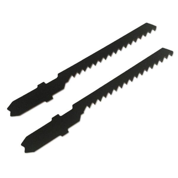 BLU-MOL 2-3/4 in. 10 Teeth per in. Wood Cutting Carbon Jig Saw Blade (2-Pack)