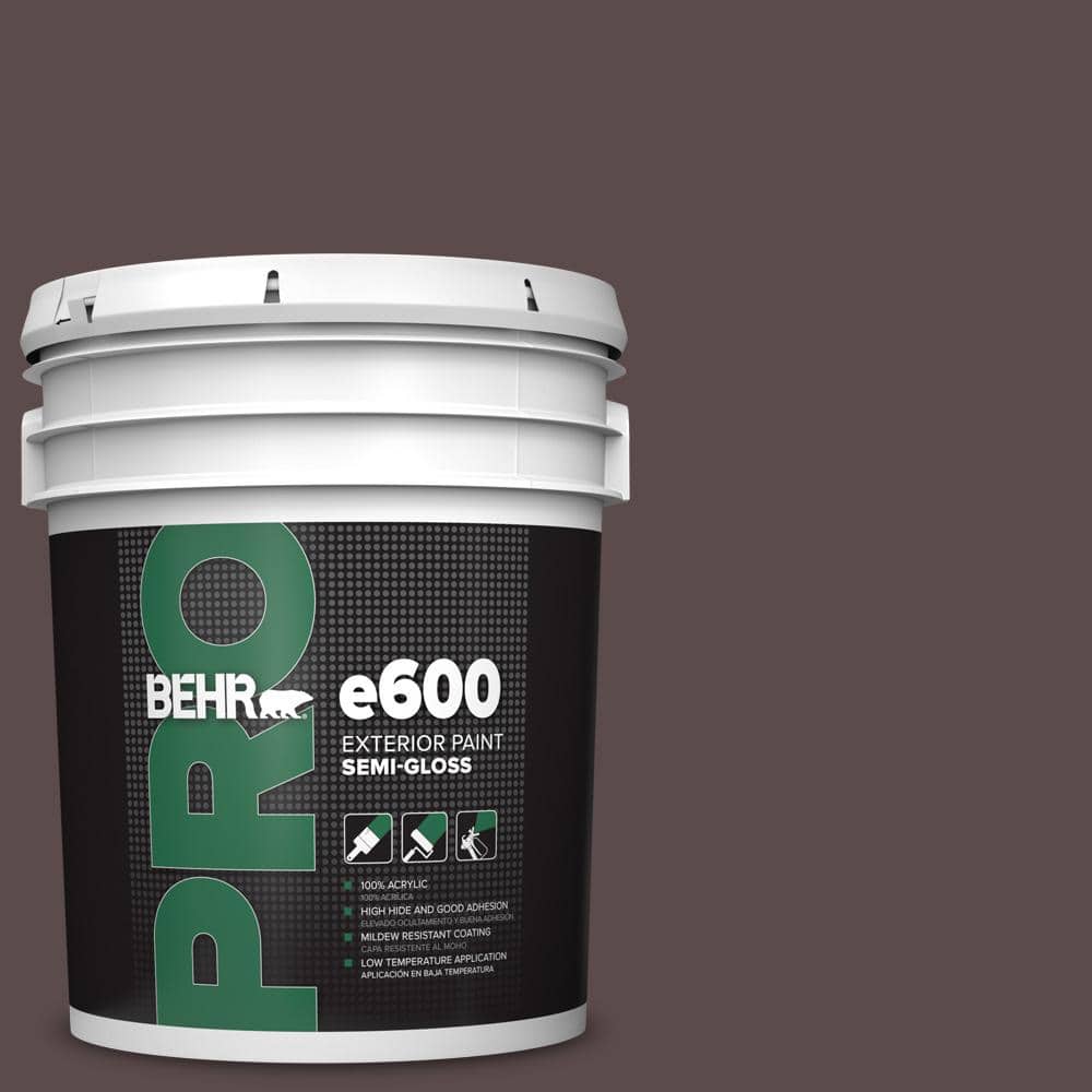 5 gal. #MQ1-43 Piano Brown Semi-Gloss Exterior Paint price history on PriceWatchPro