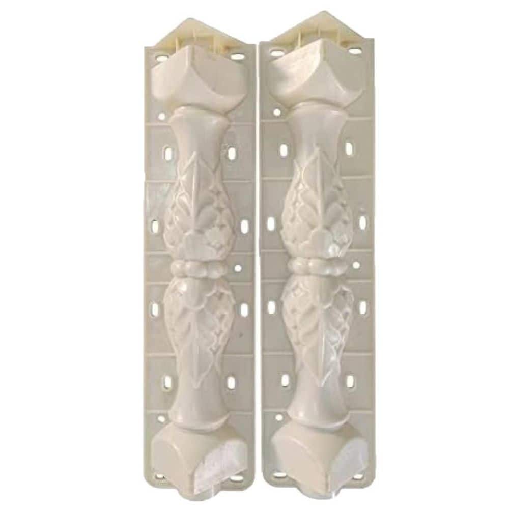 Concrete Plaster Cement PVC Casting Moulds for Garden Pool Park Railing Balustrade Fence Decoration 1 Pair price history on PriceWatchPro