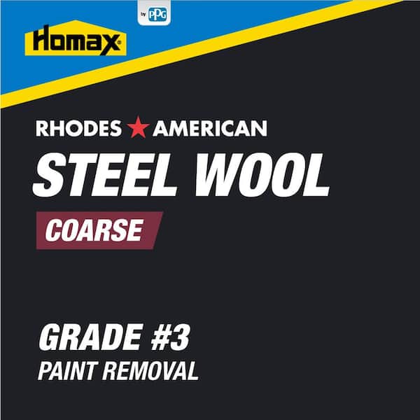 HOMAX PRODUCTS 10121113 12PK #3 Steel Wool Pad 