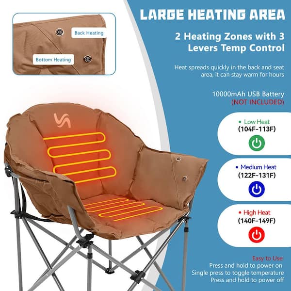 Camping chairs 400 lb weight capacity sale