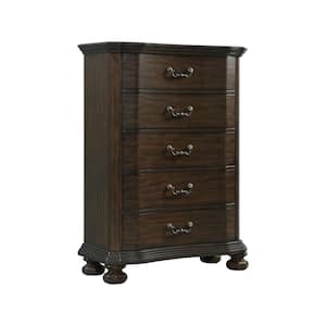 Picket House Furnishings Ellington 5 Drawer Chest in Cherry