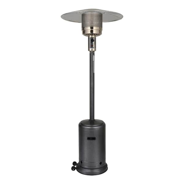 UPHA 46000 BTU Standing Propane Patio Heater in Black