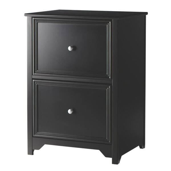 Home Decorators Collection Oxford Black 28 5 In File Cabinet 2914400210 The Home Depot