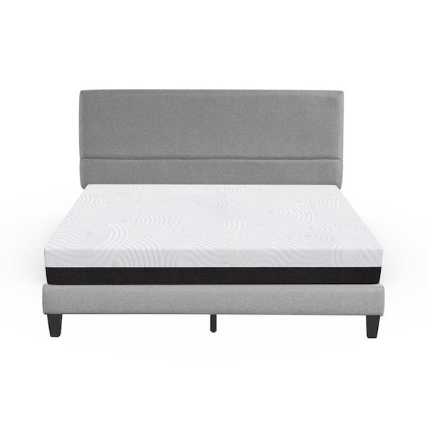 Unbranded Luxury 10 in. Medium Firm Gel Memory Foam Bodysuit with Breathable King Mattress