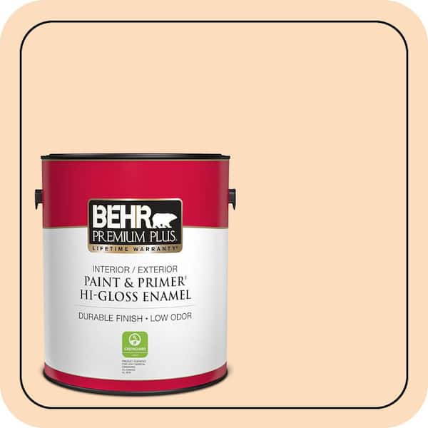 BEHR PREMIUM PLUS 1 gal. #M230-3 Mystic Opal Hi-Gloss Enamel Interior/Exterior Paint & Primer
