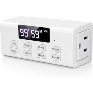 GE 7-Day Digital Heavy Duty Timer 15150 - The Home Depot