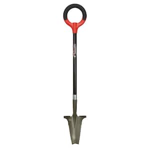 44 in., 34.75 in. Handle Root Slayer Carbon Steel Perennial Shovel