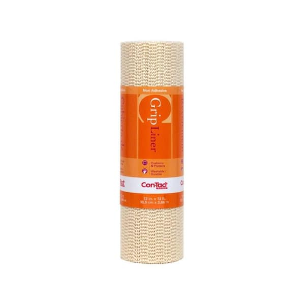 Con-Tact Grip Almond Shelf/Drawer Liner