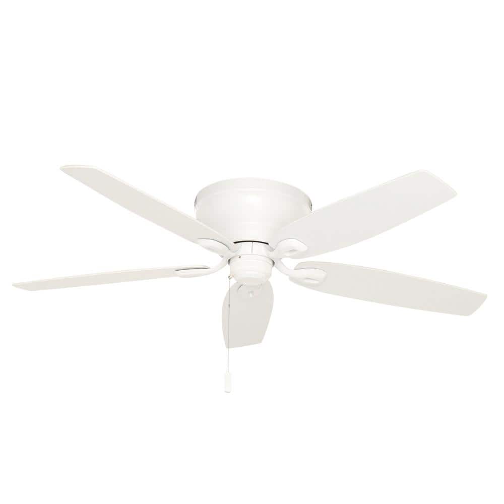Details about   Casablanca Fan 54 inch Casual Cottage White Ceiling Fan with Pull Chain 5 Blades 