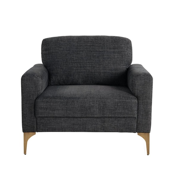 Lifestyle Solutions Mayson Black Woven Arm Chair