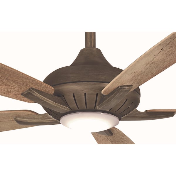 MINKA-AIRE Dyno XL 60 in. Integrated LED Indoor Heirloom Bronze