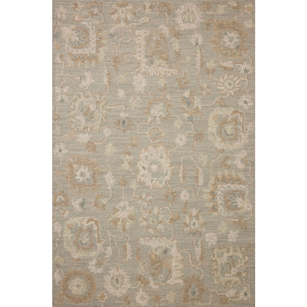 Loloi Chris Love Julia Dorothea Stone / Multi 5 ft. x 7 ft. 6 in