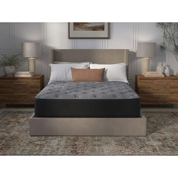 NIGHTSBRIDGE Nightsbridge Twin Plush Memory Foam 12 in. Mattress