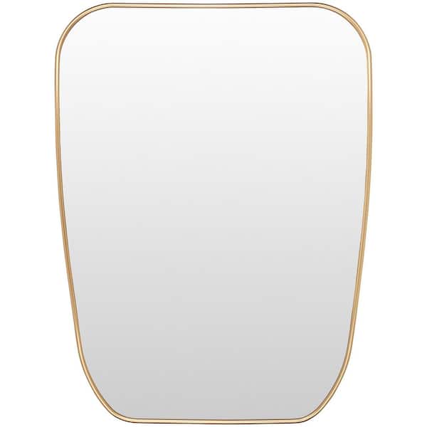 Maayan 32 in. x 24 in. Gold Framed Decorative Mirror