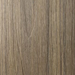 UltraShield Naturale Cortes Series 1 in. x 6 in. x 1 ft. Roman Antique Solid Composite Decking Board Sample