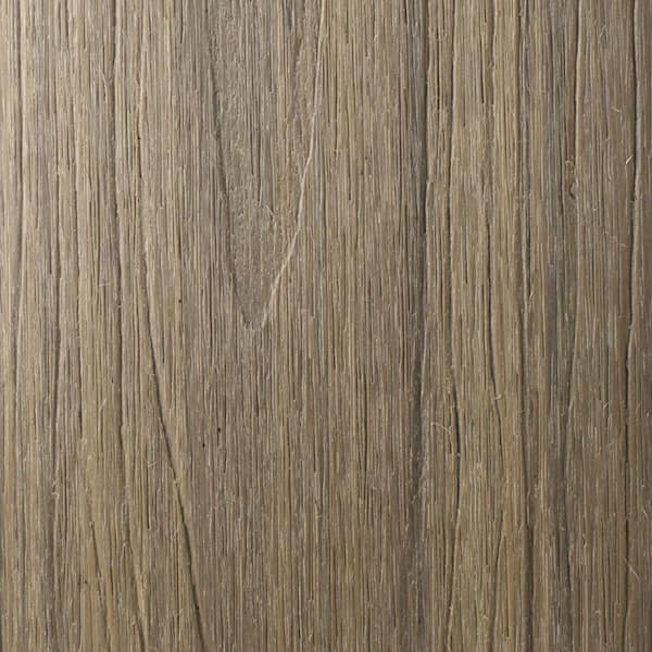 NewTechWood UltraShield Naturale Cortes Series 1 in. x 6 in. x 1 ft. Roman Antique Solid Composite Decking Board Sample
