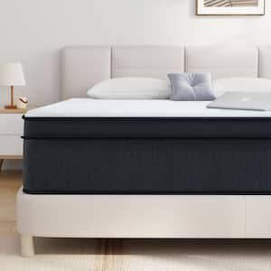 King Medium Innerspring Hybrid 14 in. Bed-in-a-Box Mattress