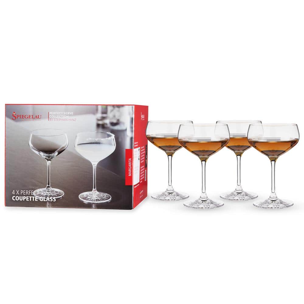Viski Faceted Martini Glasses, Preium Crystaal Cocktail Coupe Glasses, Home  and Bar Drinkware, Stemmed Cocktail Glasses, Perfect Cocktail Glass Gift  Set of 2, 10oz
