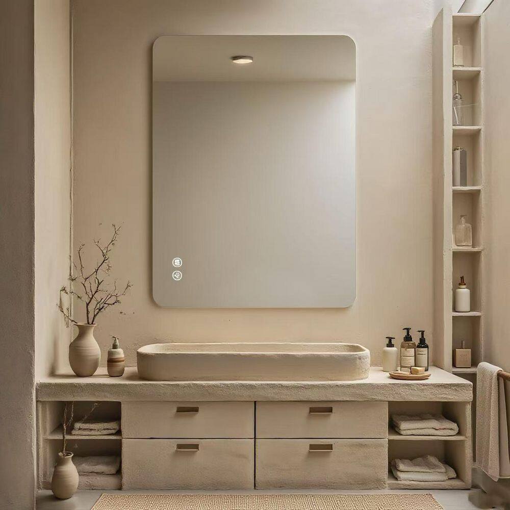 30 in. W x 40 in. H LED Rectangular Backlit Bathroom Mirror price history on PriceWatchPro