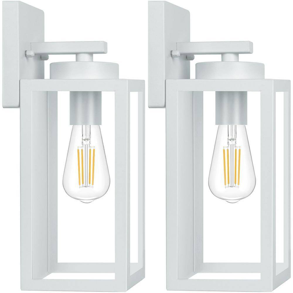 Angel Sar Waterproof Outdoor Wall Light Fixtures with E26 Sockets and ...