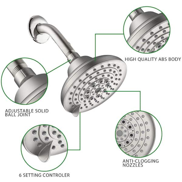 5pcs Shower Nozzle Cleaning Brush Clogging For Shower Head