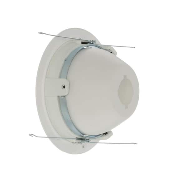 Halo 6 In White Recessed Ceiling Light Trim With Regressed Adjustable Eyeball 420w - 6 In White Recessed Ceiling Light Trim With Regressed Adjustable Eyeball