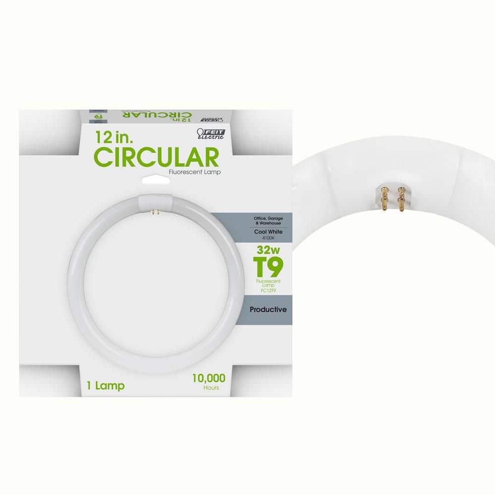 Feit Electric 32-Watt 12 in. T9 G10q Linear Circline Fluorescent