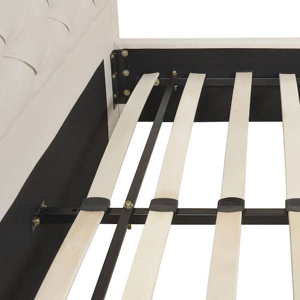 Helen Queen Wood Black-finished Bed