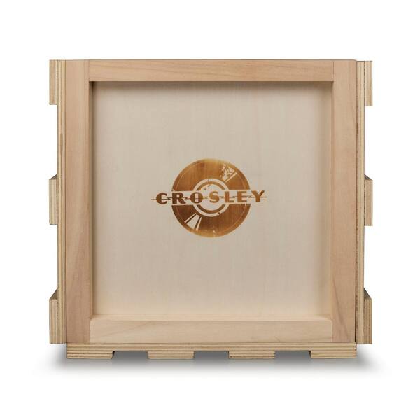 Crosley Stackable Record Storage Crate in Natural